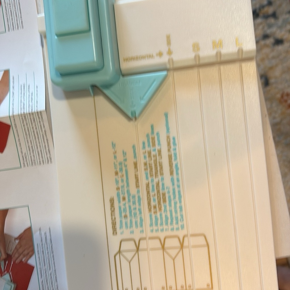 Craft Punch Board with Blue Tool
